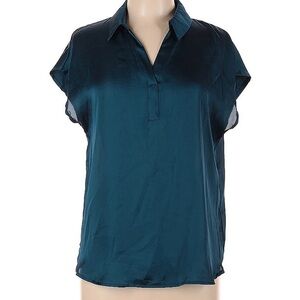Pleione Blouse Nordstrom Teal Silky